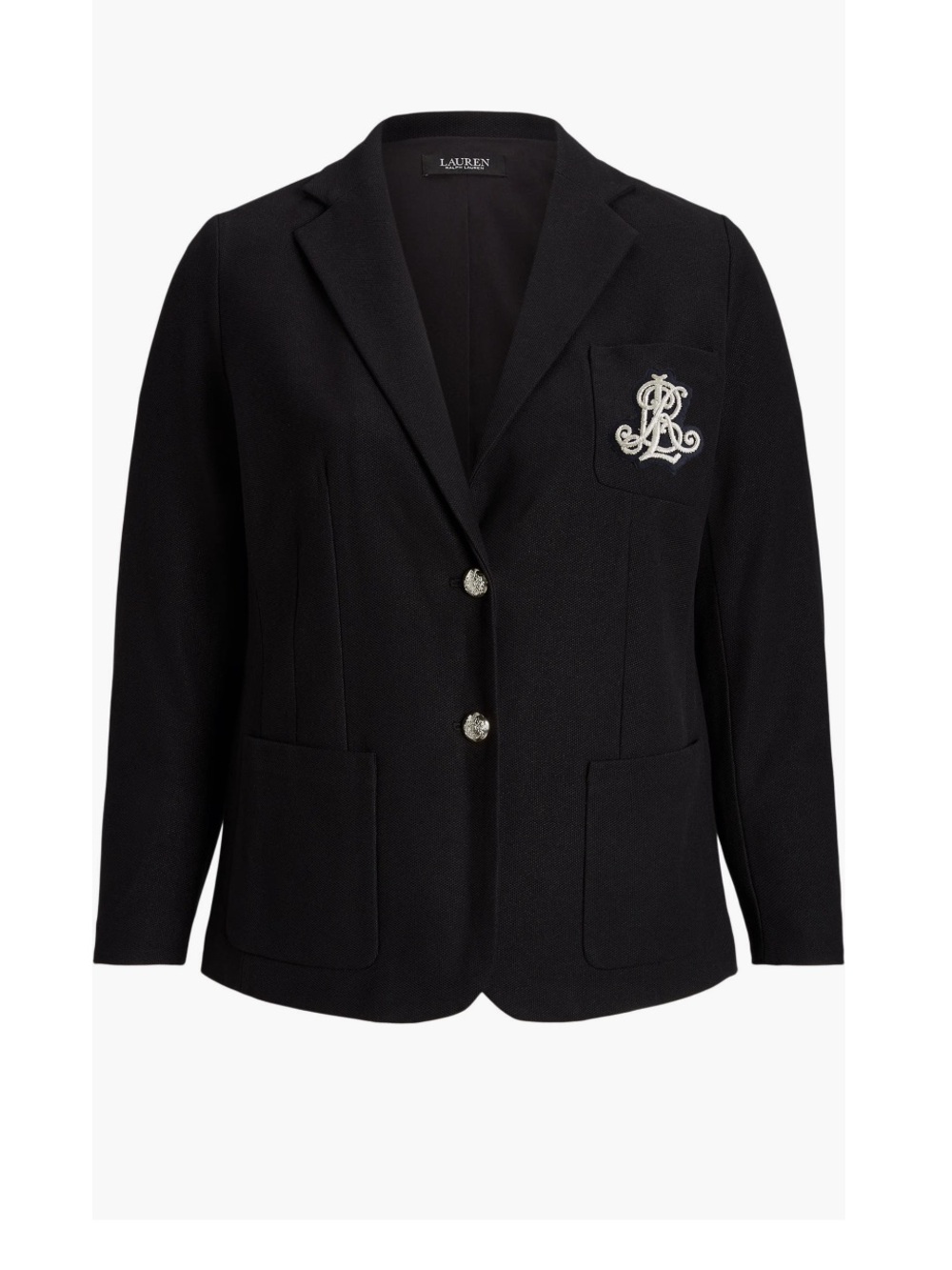 Lauren Ralph Lauren
Crested Stretch Cotton
Blazer size 1X